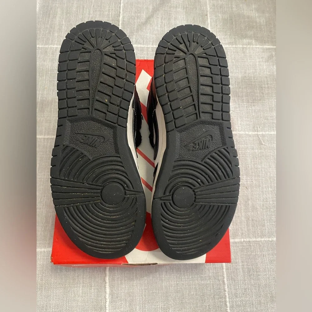 Nike Dunk Low Panda Black/White Kids Sneakers - SZ 2 Y - Picture 5 of 8